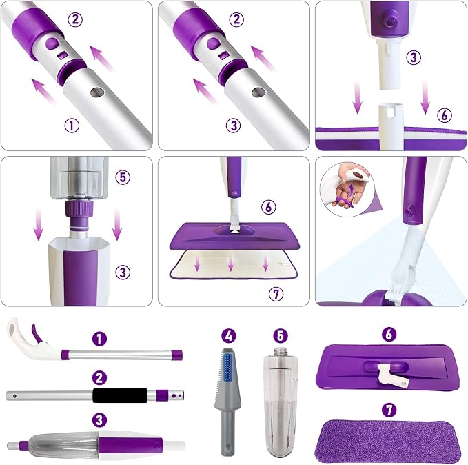 Spray Mops for Floor Cleaning Floor Mop - Image 7