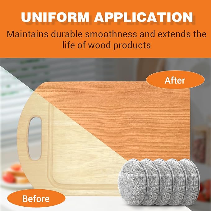 6Pcs Microfiber Applicator Pads - Image 3