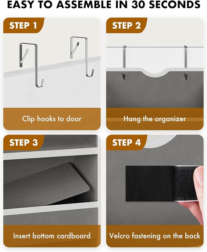 Over The Door Organizer Hanging - Image 7