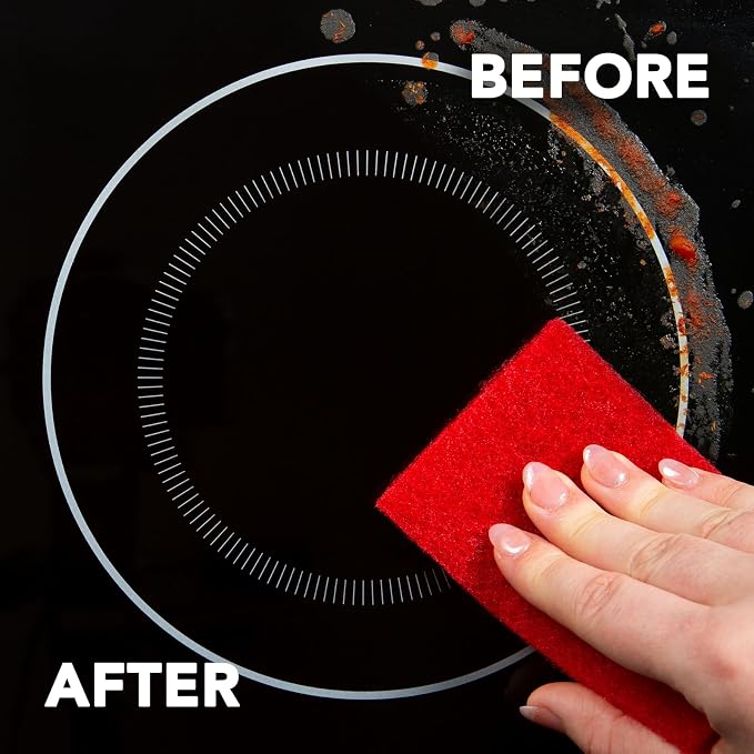 Weiman Cook Top Scrubbing Pads, 2 Pack Cuts Through the Toughest Stains - Image 6