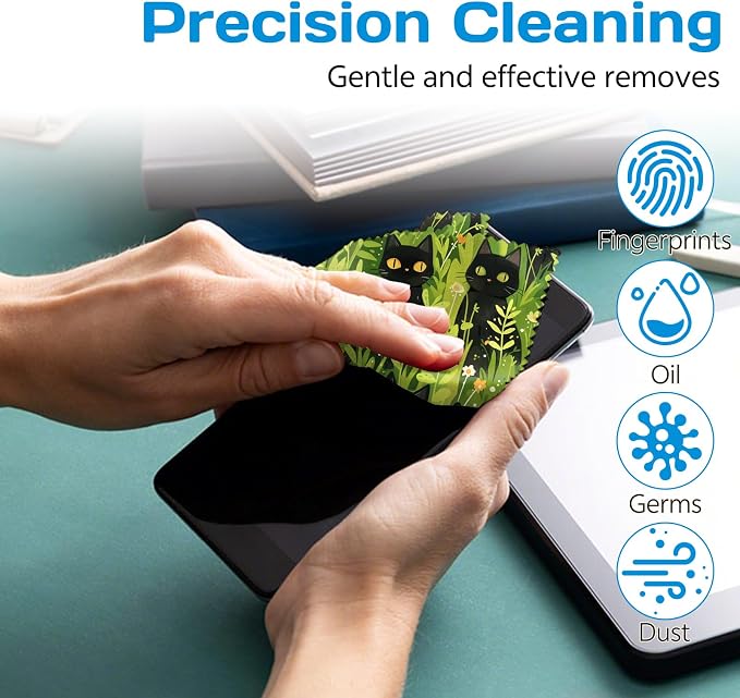 6 PCS Glasses Cleaning Cloth Eyeglass Lens Cleaning Cloth Eyeglasses Wipes - Image 4