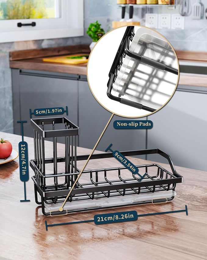 Consumest Sponge Holder for Kitchen Sink - Image 7