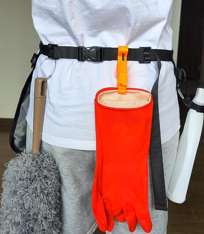 Waterproof Cleaning Apron with 7 Pockets, Cleaning Supplies - Image 6