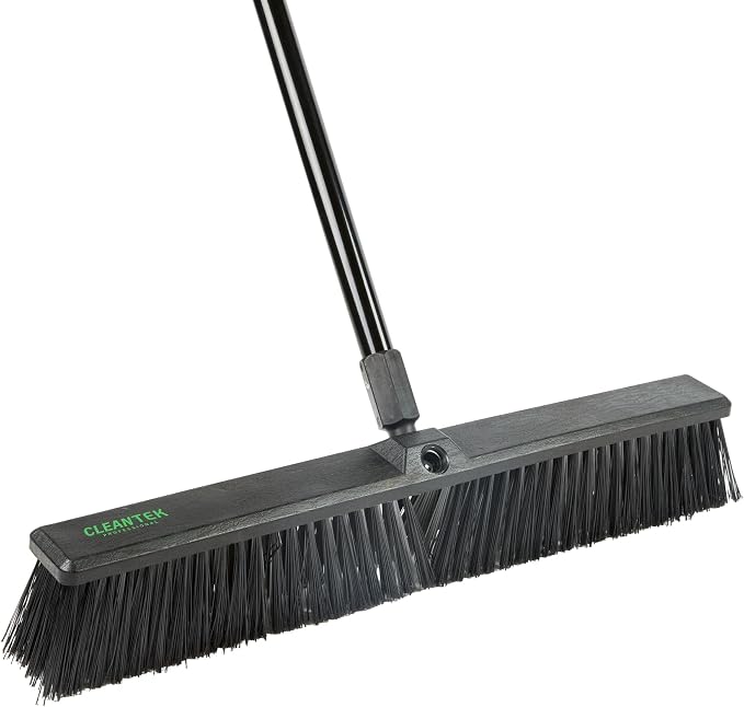 Restaurantware-BROOM HEAD ONLY: Clean Tek Professional 23.62-Inch Push Broom - Image 10