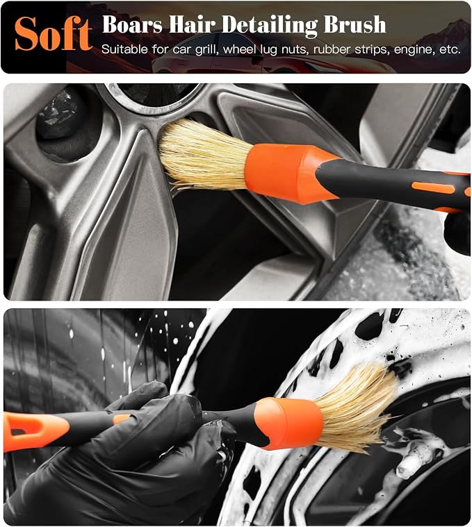 YeewayVeh 7PCS Motorcycle Cleaning Kit - Image 3