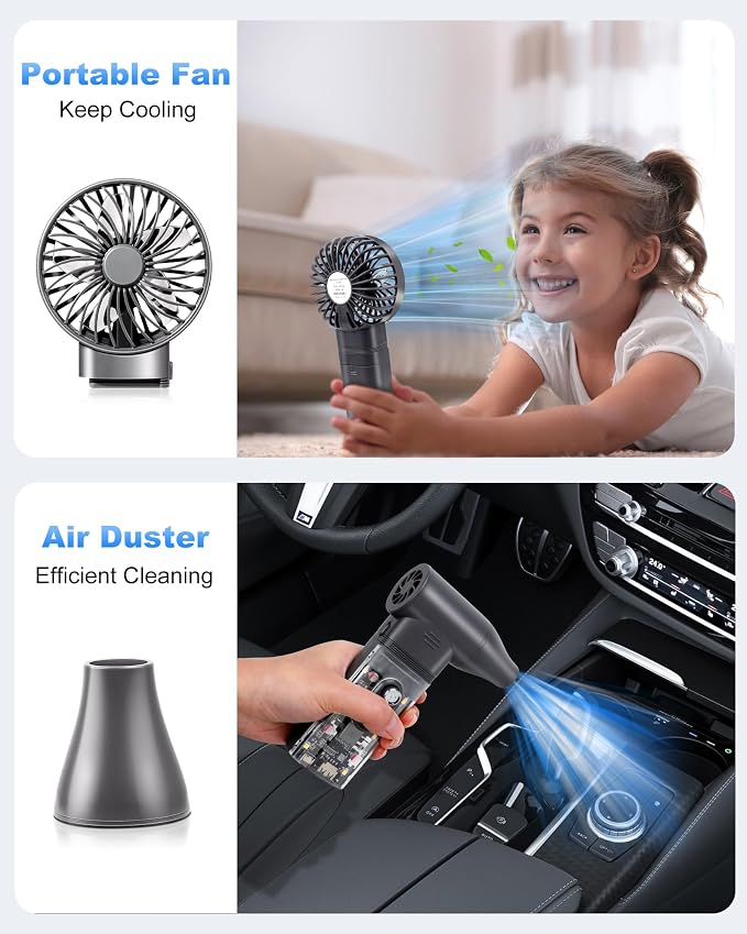 Electric Air Duster- 100000RPM Compressed Air Duster - Image 5
