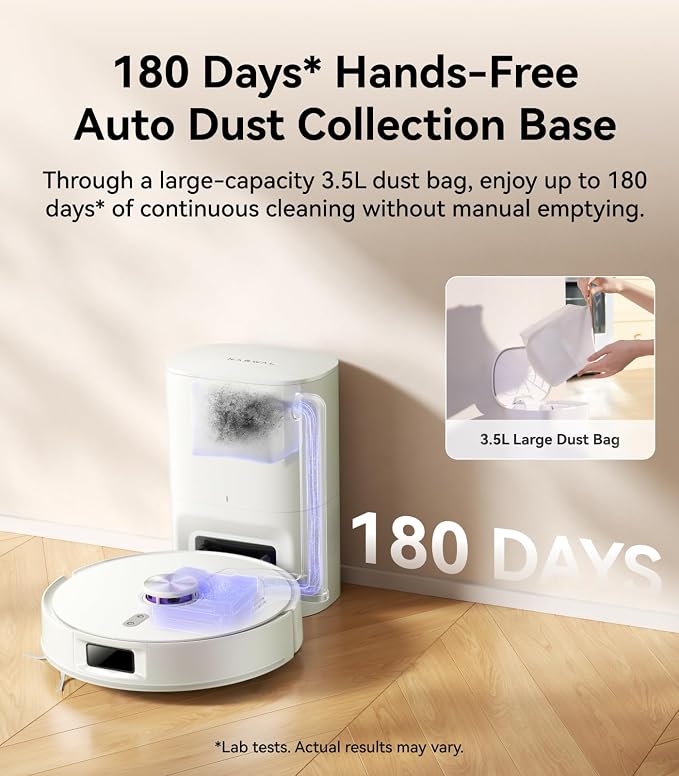 NARWAL Freo S Robot Vacuum and Mop Combo, 8000Pa Suction, 180 Days Hands Free - Image 2