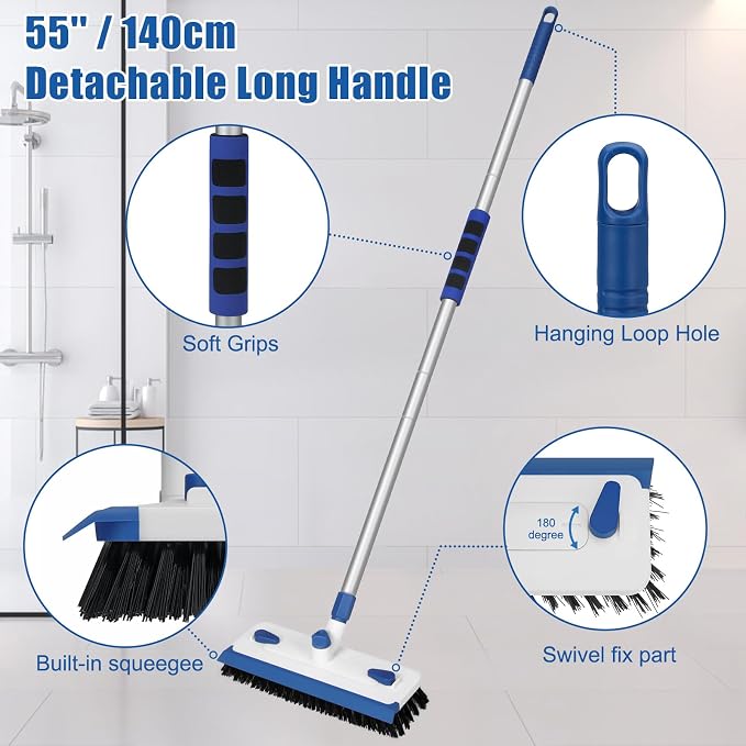 Qaestfy Floor Grout Scrub Brush - Image 3