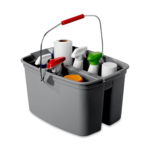 Rubbermaid Commercial Products Double Pail Plastic Bucket - Image 5
