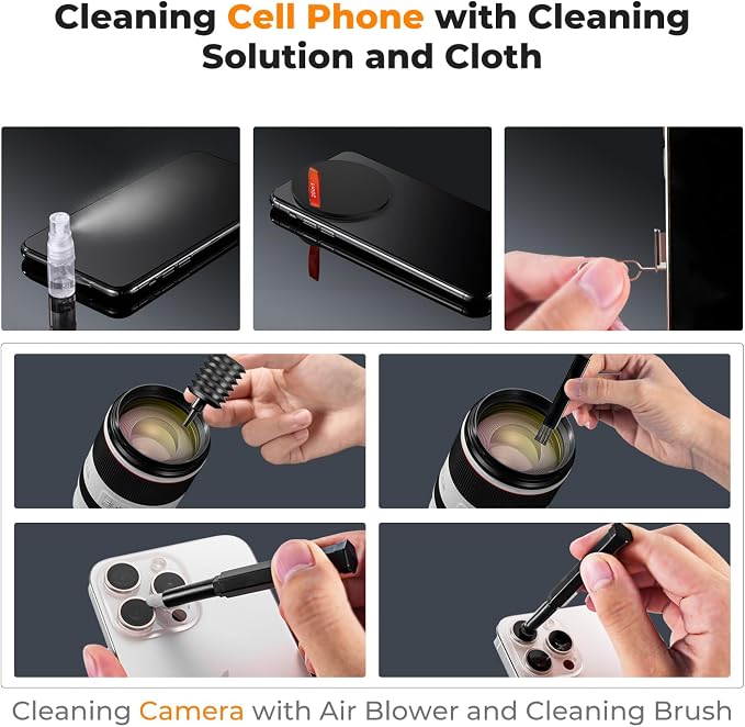 K&F CONCEPT 20-in-1 Keyboard Cleaning Kit Laptop Cleaner, - Image 5