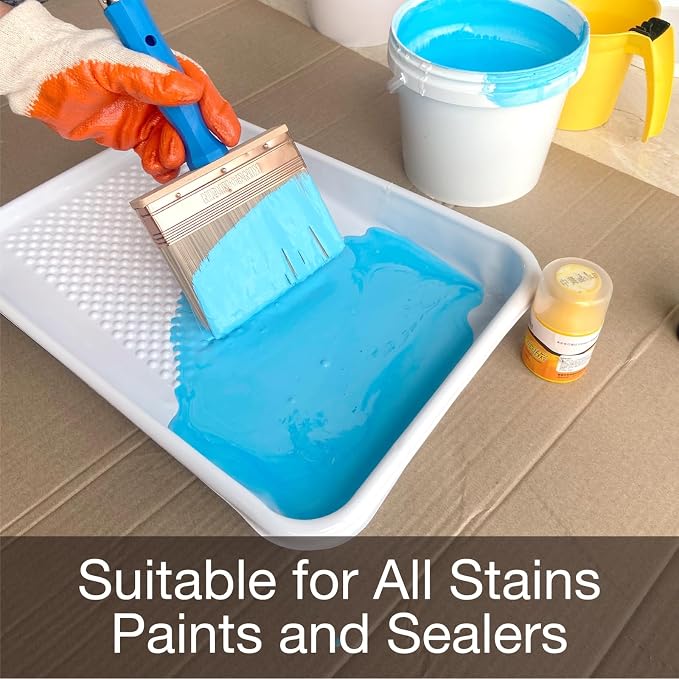 Deck Stain Brush, 6 Inch Deck Paint Brush - Image 7