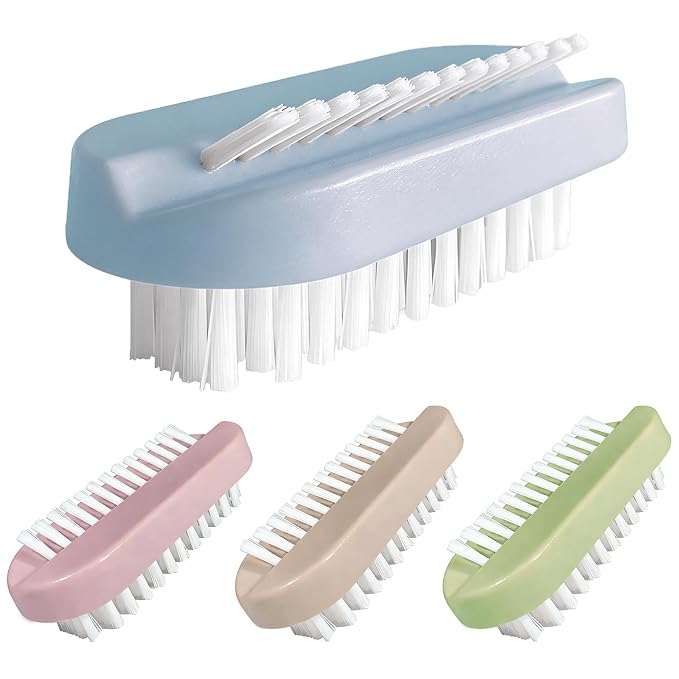 Nail Brush for Cleaning Fingernails 2 Sided Hand Fingernail Scrub Brush by Unknown