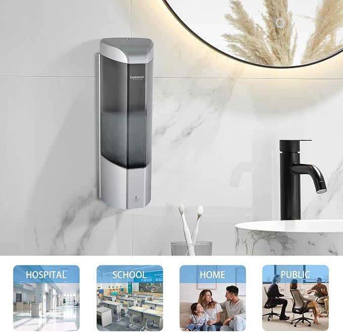Automatic Soap Dispenser, Wall Mounted Liquid Soap Dispenser 24.6oz/700ml - Image 7