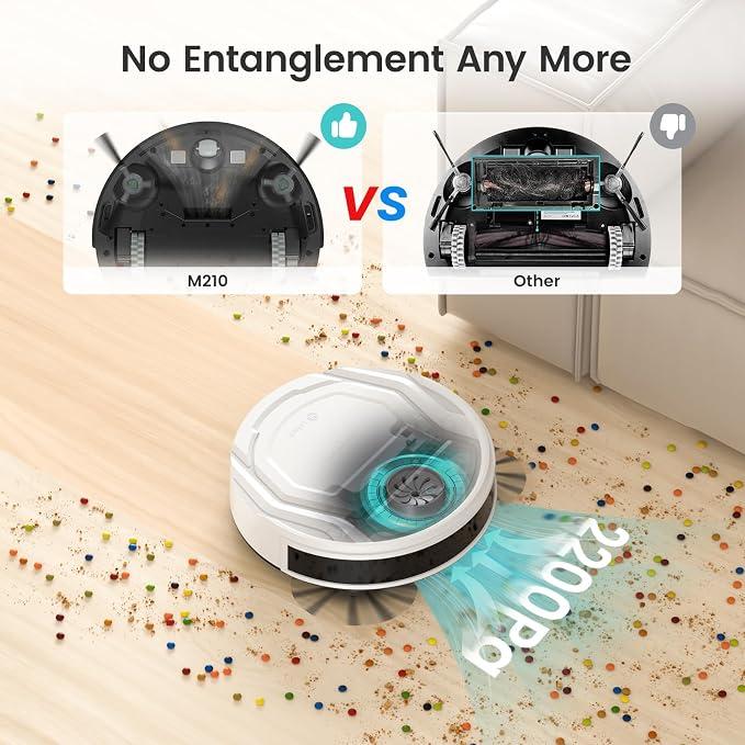 Lefant Robot Vacuums, 2200Pa Strong Suction, 120 Min Runtime - Image 6