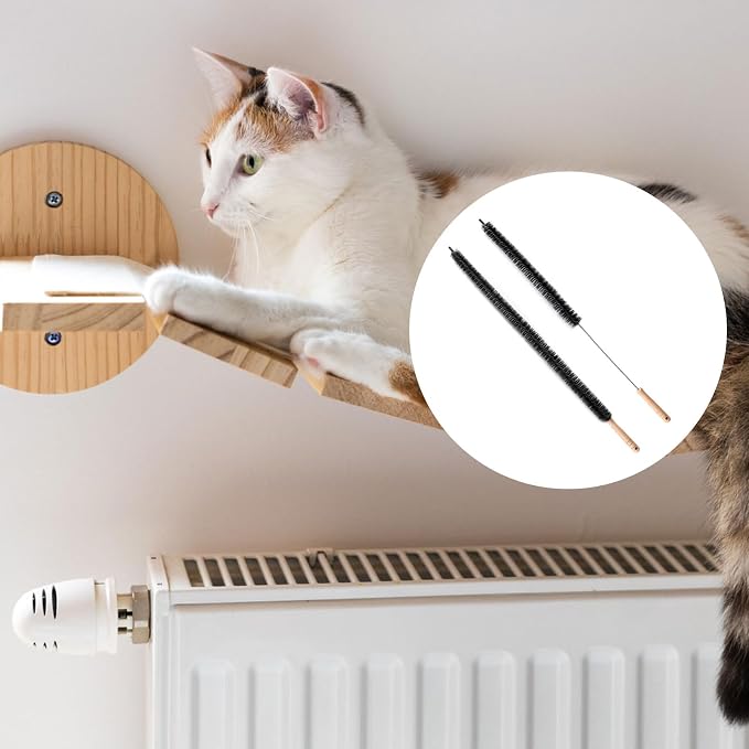2pcs Bendable Radiator Brush, Include 1pcs Long Brush Head Radiator Dusters and - Image 7
