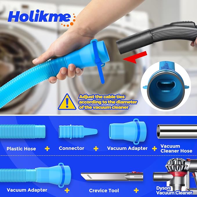 Holikme 3 Pieces Dryer Vent Cleaner Kit - Image 2