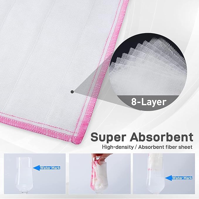 OnBrand Naturally Wood Fiber Cleaning Cloth, Microfiber Cleaning Cloths - Image 3