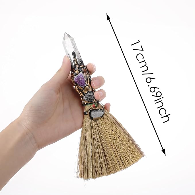White Crystal Witch Broom - Image 7