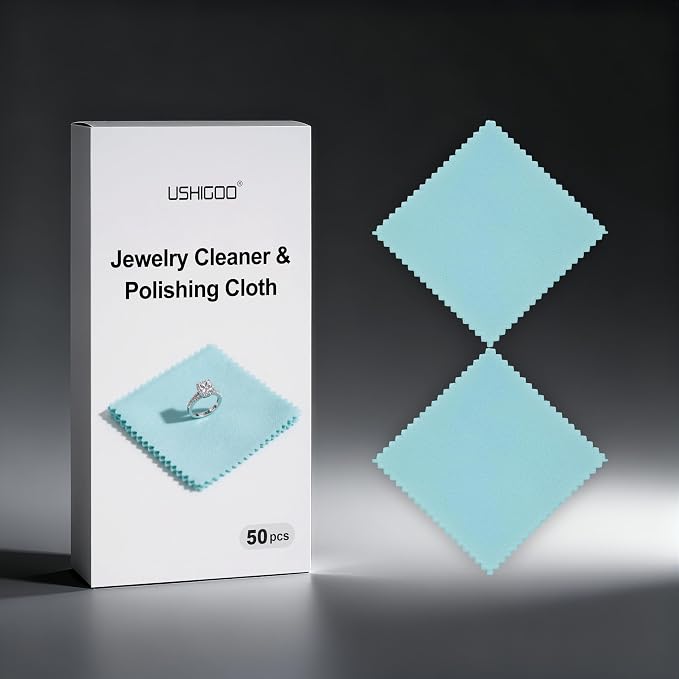50pcs Jewelry Cleaning & Polishing Cloth - Image 4