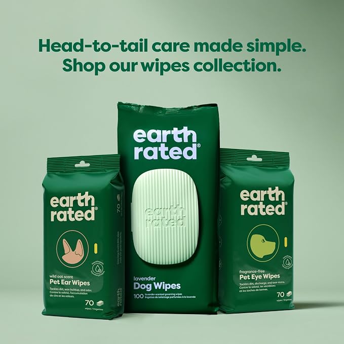 Earth Rated Dog Ear Wipes, Vet-Developed Pet Ear Wipes - Image 9