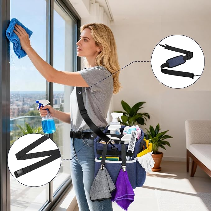 Ytonet Extra Large Cleaning Caddy Bag - Image 3
