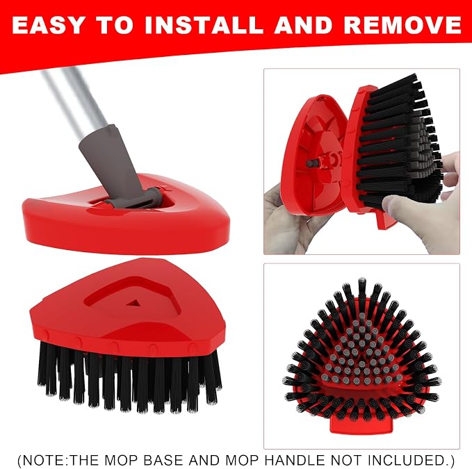 Small 2 Pack Scrub Brush Head ONLY - Image 4