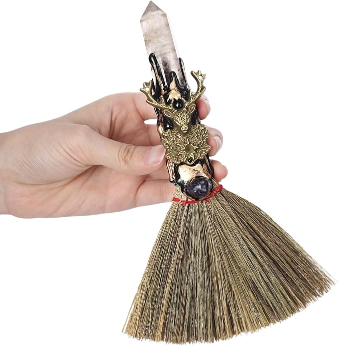 Smoky Quartz Witch Broom by RENEMEGO