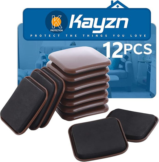 Furniture Sliders, Heavy Duty Furniture Movers by Kayzn