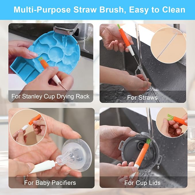 Water Bottle Drying Rack, Silicone Tumbler Drying Rack, Baby Bottle Dryer Holder - Image 3