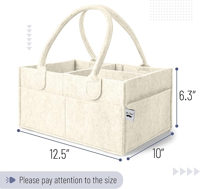 Mr. Pen- Baby Diaper Caddy Organizer, Baby Organizer, Car Diaper Caddy - Image 2
