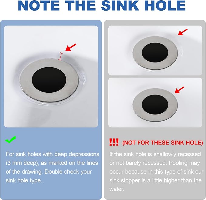 Universal Bathroom Sink Stopper - Image 8