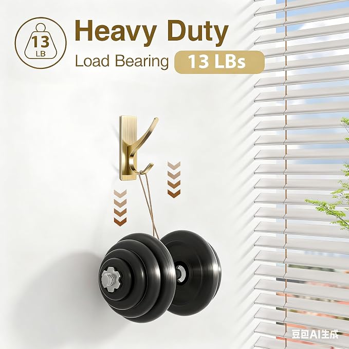 10 Pack Self Adhesive Coat Hooks - Image 4