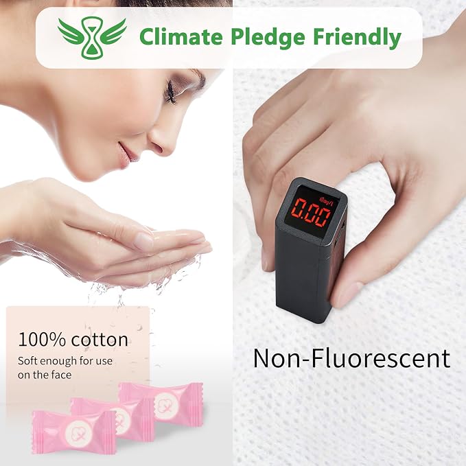 Classycoo Compressed Towel 100 PCS Mini Tablets Disposable Portable Face Towel - Image 2