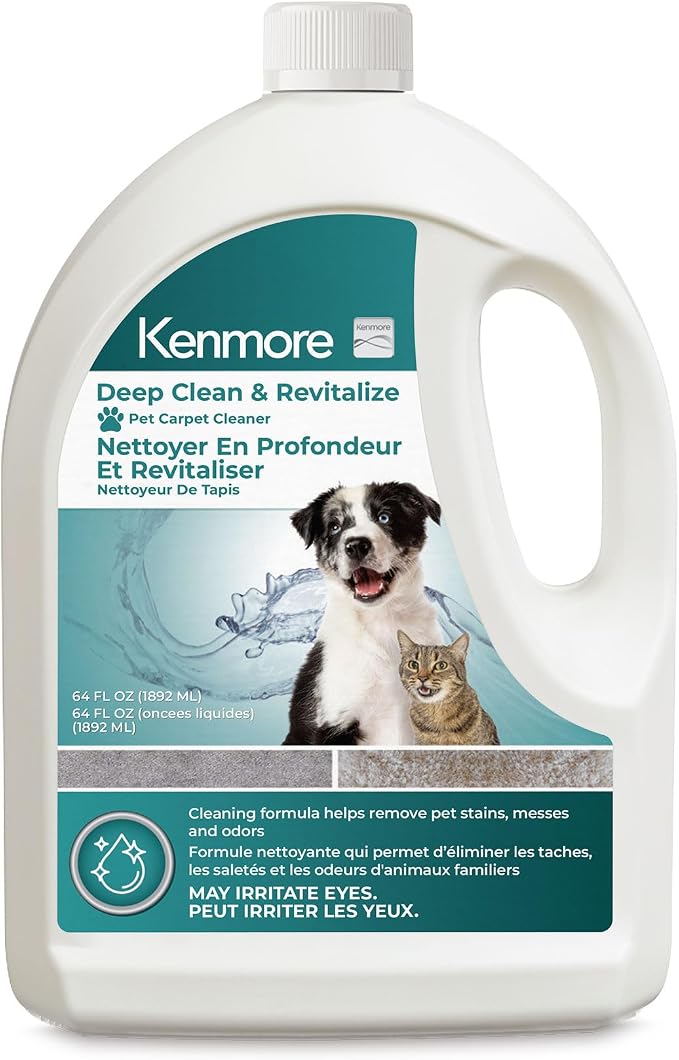 Kenmore KS1010 Deep Clean & Revitalize Pet Carpet Spot Cleaner Formula by Kenmore