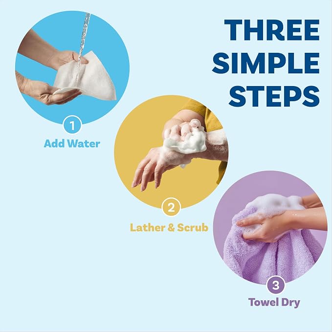 Scrubzz Disposable No Rinse Bathing Wipes - Image 3