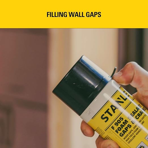 Stanley F905 Gaps & Cracks Sealant – Polyurethane Spray Foam Insulation - Image 6