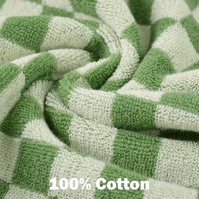 Jacquotha Washcloths 12 Pack Checkered - Image 5