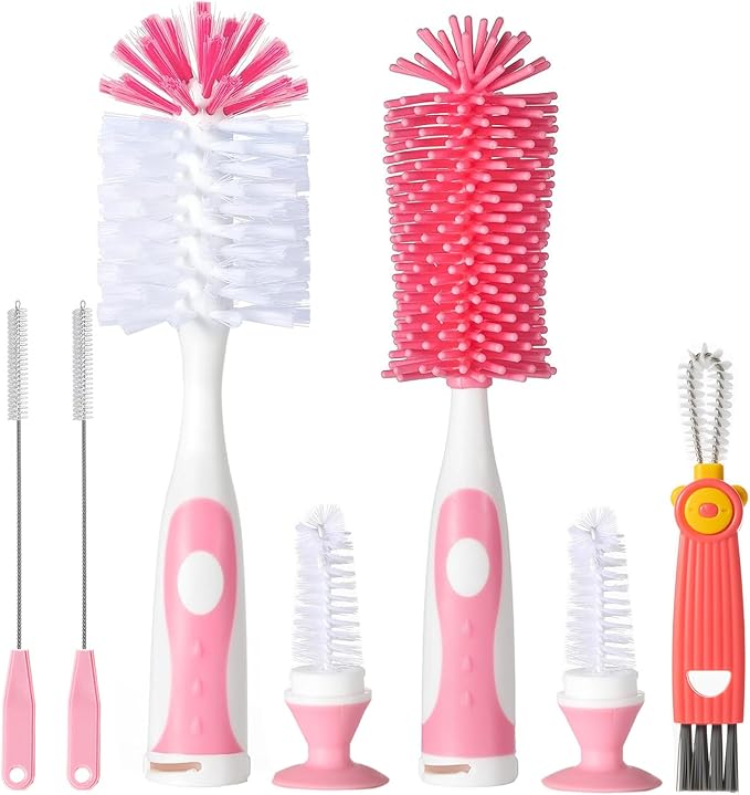 5 in 1 Bottle Cleaner Brush Set by AnivonaDirect