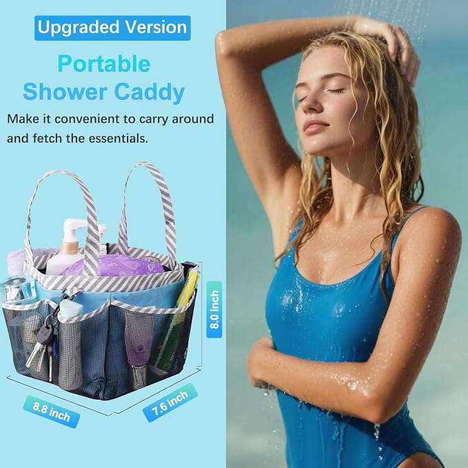 Haundry Mesh Shower Caddy Portable - Image 4