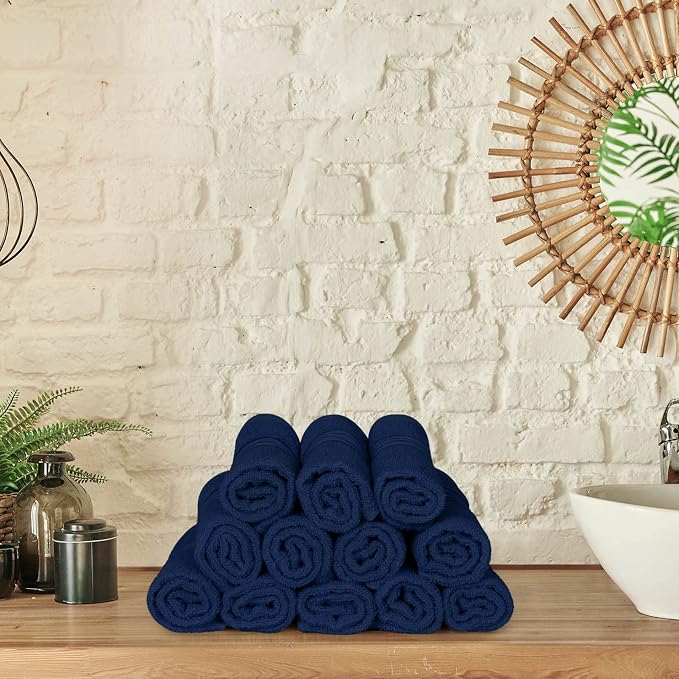 Utopia Towels Wash Cloths Set, 12 by 12 Inches, 100% Cotton Ring Spun, Highly - Image 7