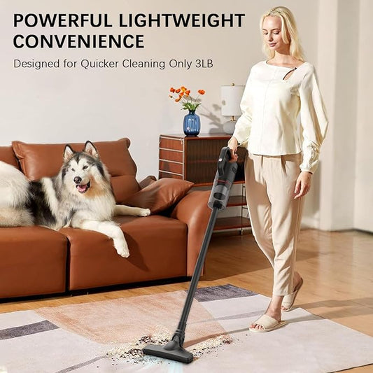 Cordless Vacuum Cleaner Lightweight Hand-held Stick Vacuum Small Vacuum - Image 2