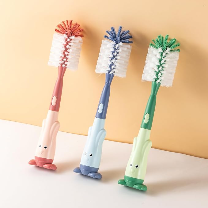 Chemimoso Multifunctional Cleaning Brush, Baby Bottle Brush, Bottle Brush - Image 6