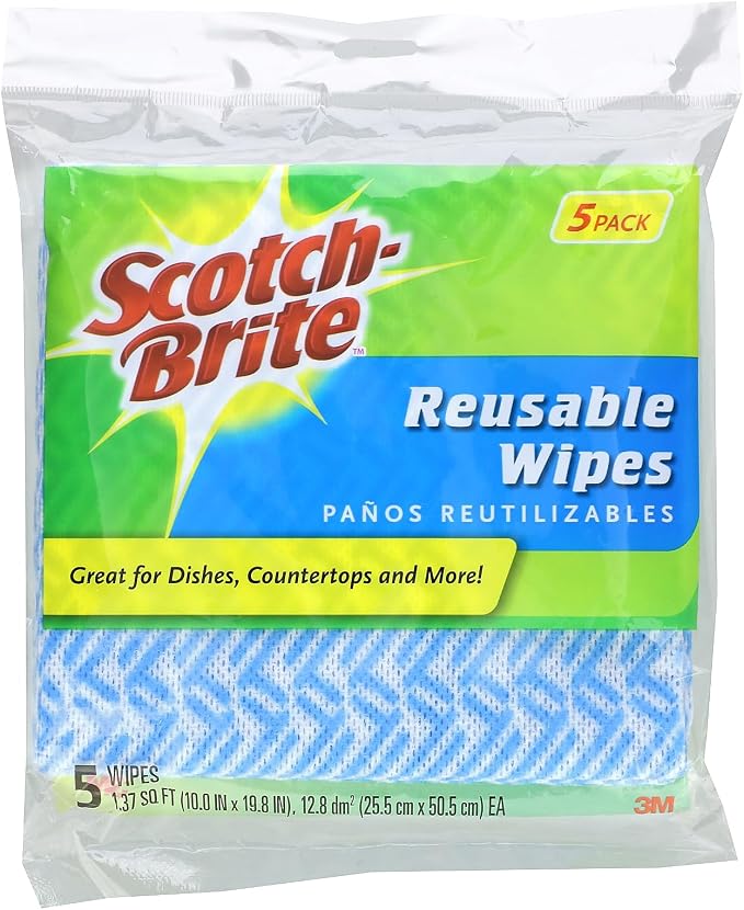 REUSABLE WIPES MICROFIBR by 3MIndustrial