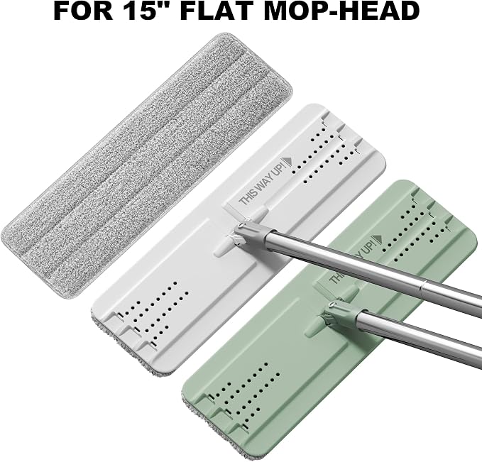 JOYMOOP Flat Mop Pads, Microfiber Mop Cleaning Pads, Washable Pads, Pads - Image 9