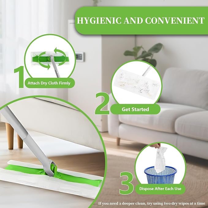 100 Count Dry Sweeping Cloths - Image 5