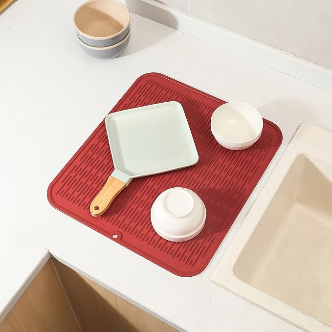 Silicone Dish Drying Mat for Multiple Usage, Easy clean, Eco-friendly, - Image 5