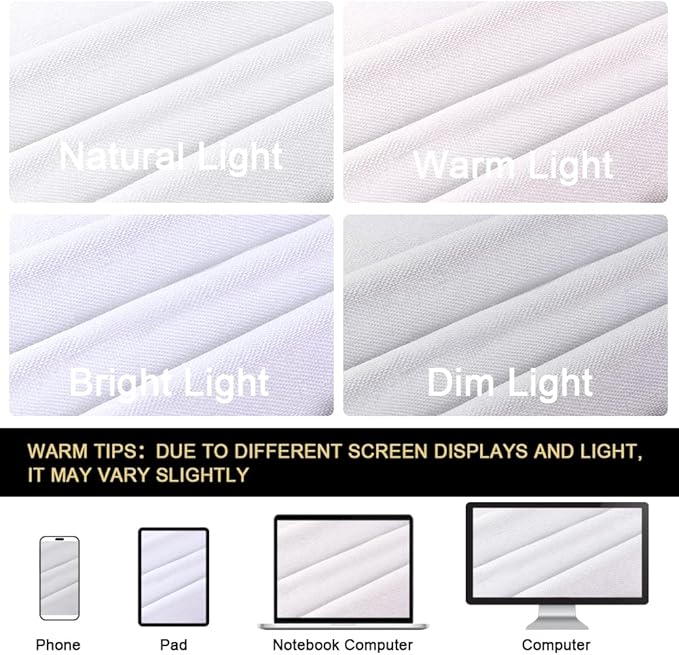 PrinceDeco Pure White Blackout Curtains 63 Inches Long Short Blackout Curtains 2 Panels Sets for Bedroom Living Room Grommet Full Light Blocking Linen Curtains Energy Saving with White Liner