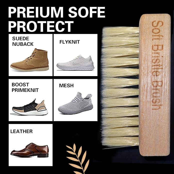 Portable Shoe Cleaning Brush Set of 2 Brushes - Image 3