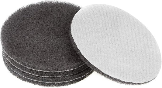 uxcell 5 Inch 1500 Grit Drill Power Brush Tile Scrubber Scouring Pads Cleaning by uxcell
