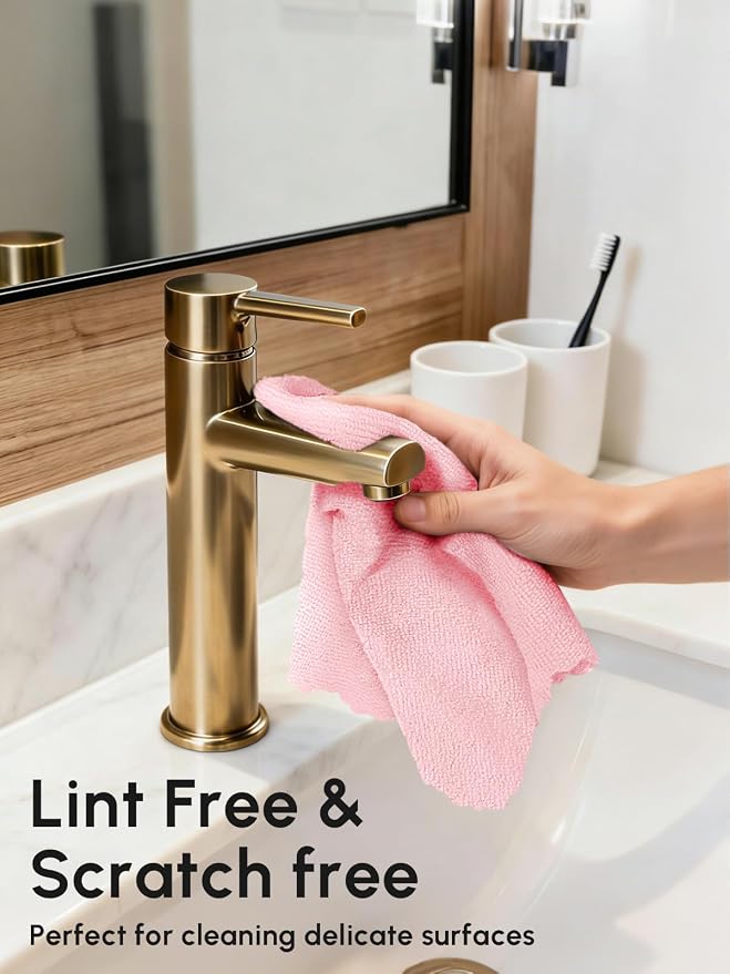 Microfiber Cleaning Cloths Roll, 225 Pack Tear Away Microfiber Towels Roll - Image 4